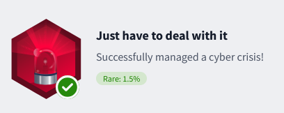 Just have to deal with it